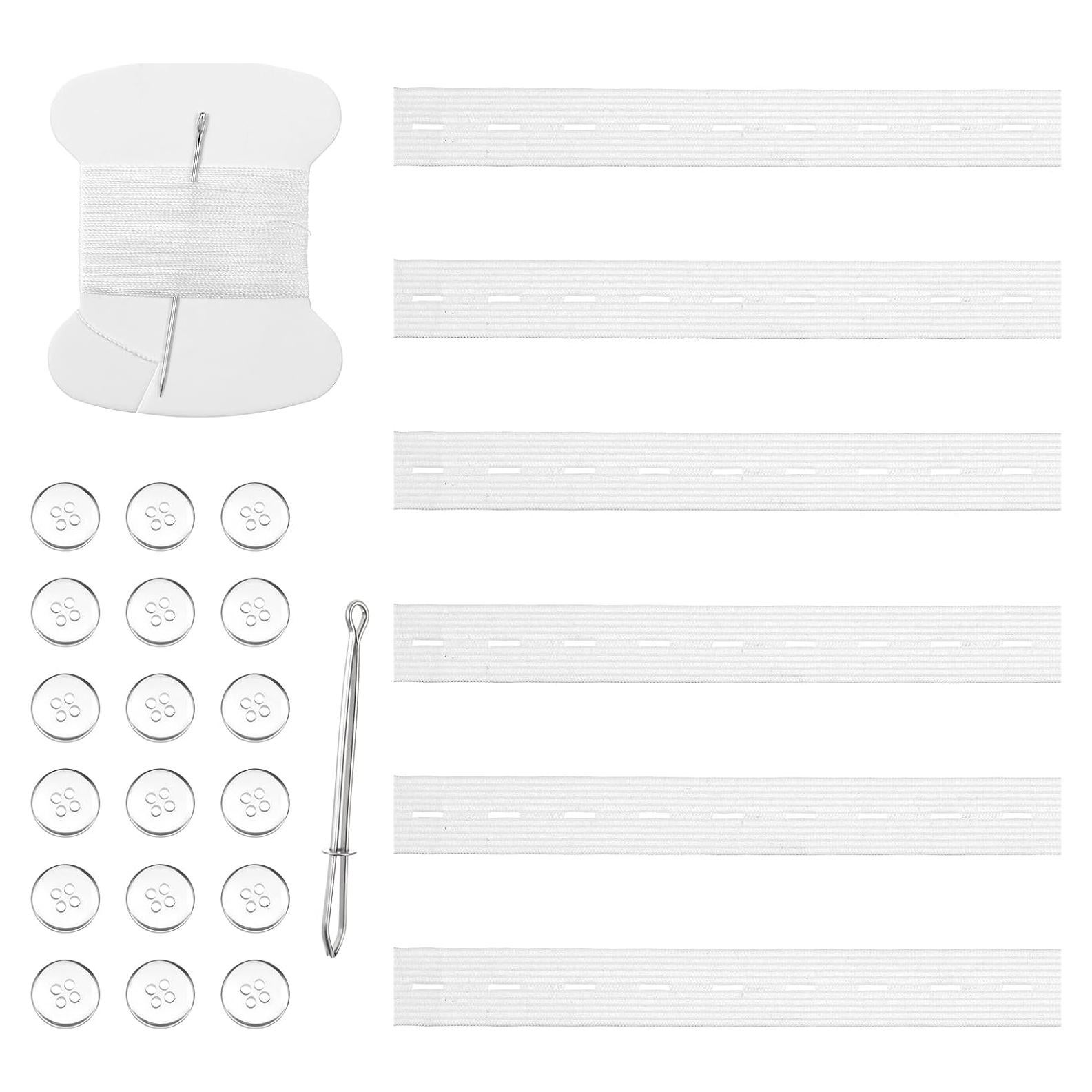 Kit Ajustador de Cintura Pantalones 20 Piezas con Costura