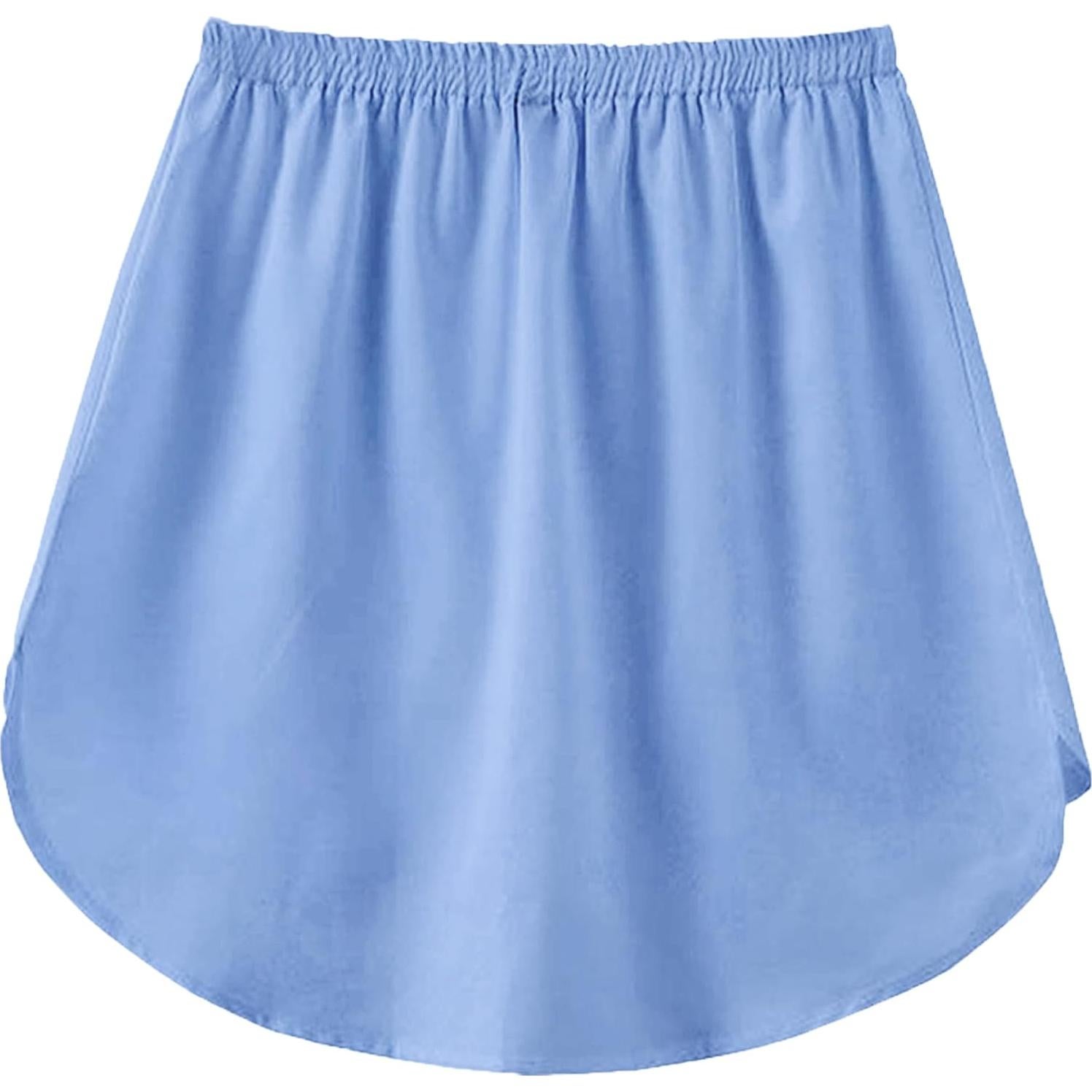 Camiseta Extensora para Mujeres Tagunop - Falda Removible Azul