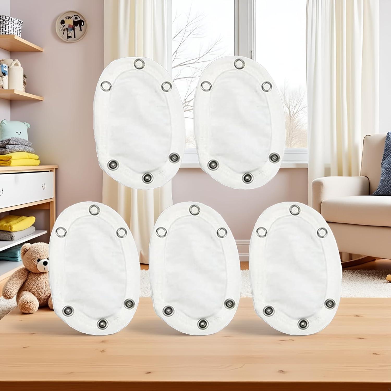 Conjunto 5 Extensores de Body Blancos WaigN para Bebés