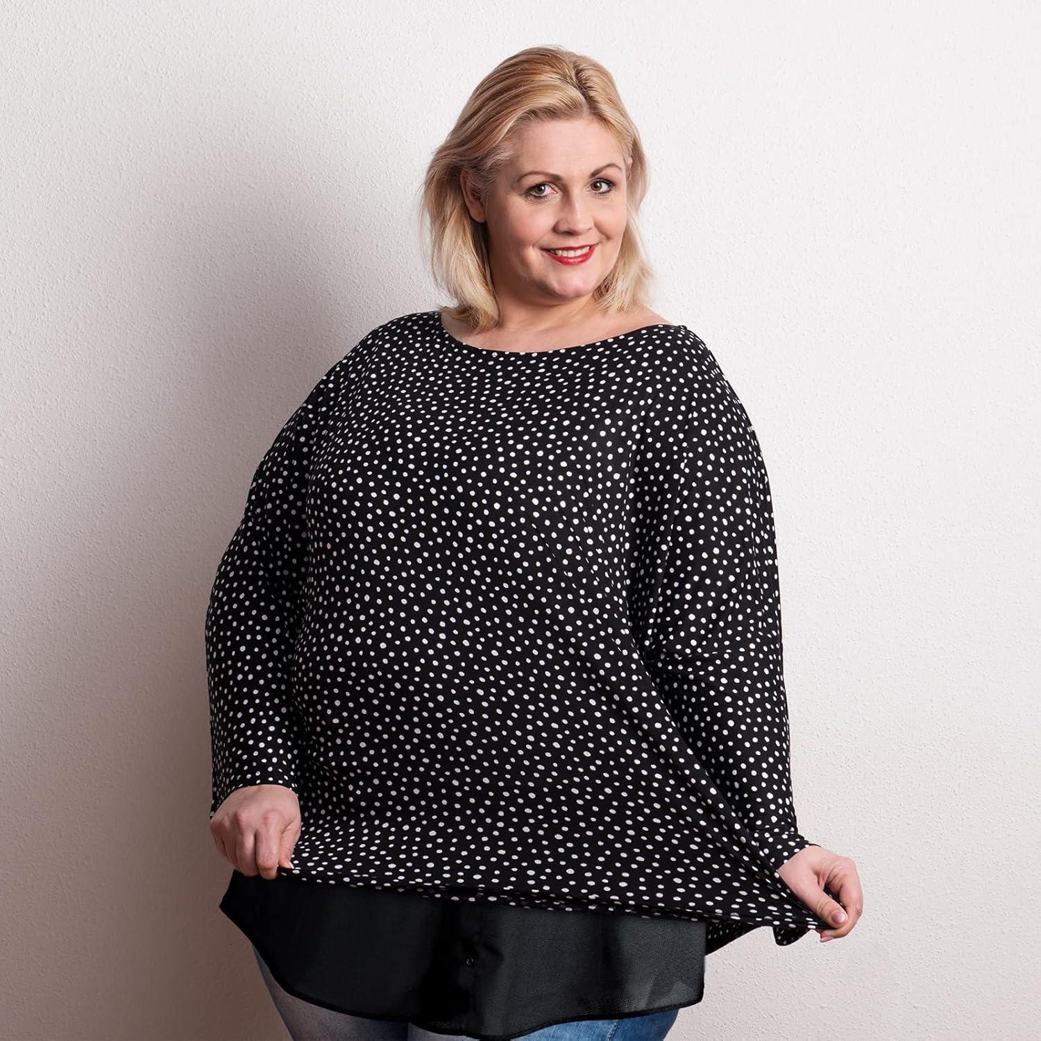 Extensor de Camisa para Mujeres 2 Pcs Ajustable Negro Blanco