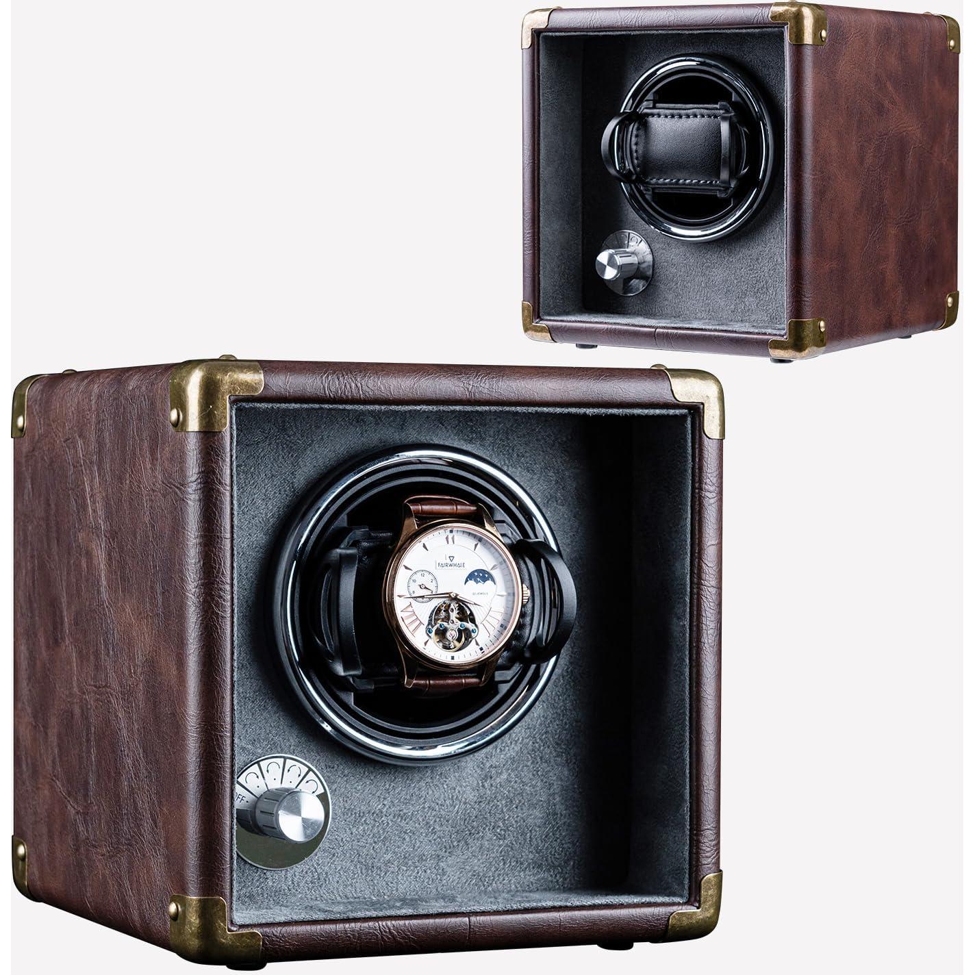 Cargador de Relojes Automáticos Mcbazel - Motor Silencioso, 5 Modos