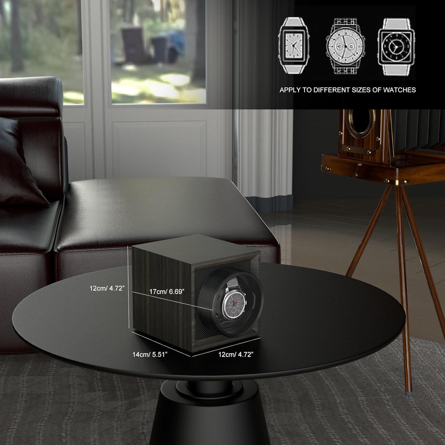 Reproductor de Reloj DUKWIN con Motor Silencioso y Doble Alimentación