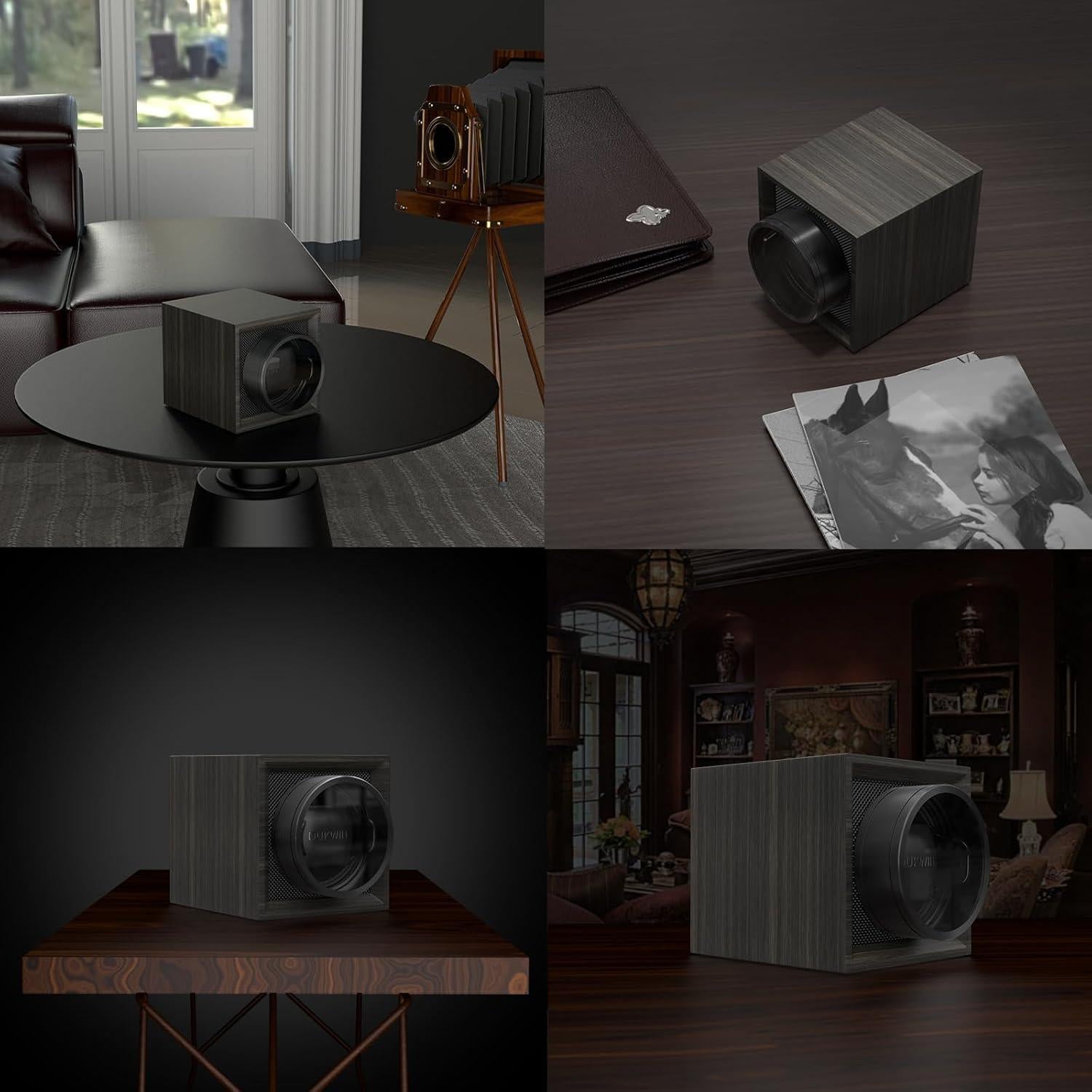 Reproductor de Reloj DUKWIN con Motor Silencioso y Doble Alimentación