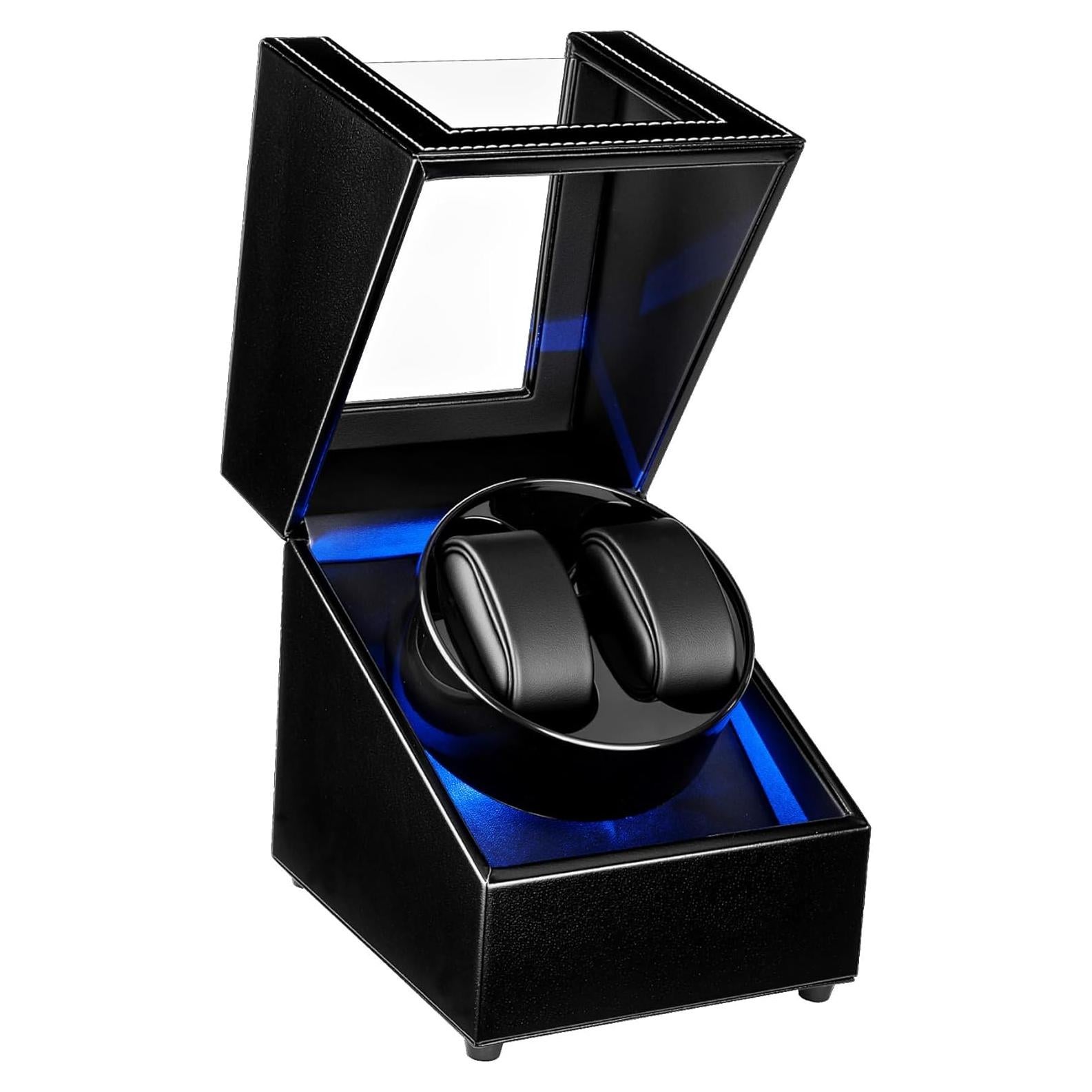 Reloj Winder Mcbazel Doble Automático USB 2 Relojes 47mm