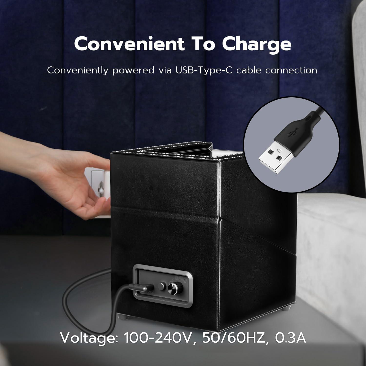 Reloj Winder Mcbazel Doble Automático USB 2 Relojes 47mm