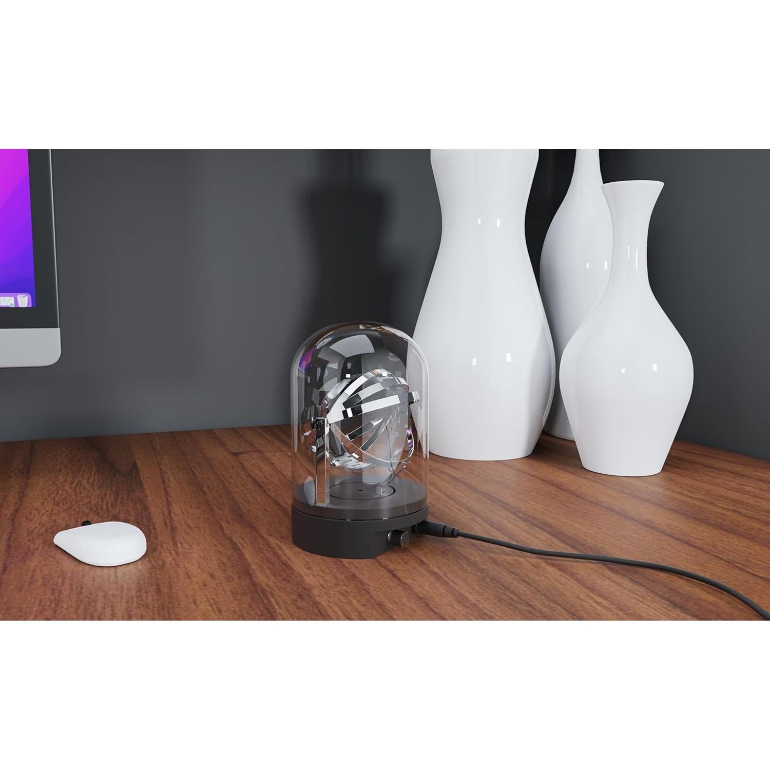 Enrollador Automático de Reloj Elestoria Orbit Individual Plata