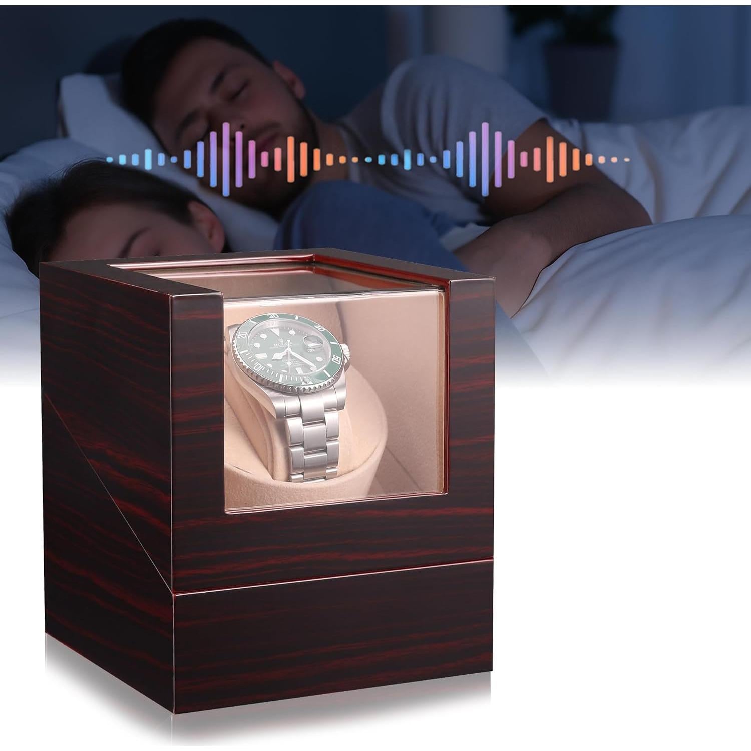 Enrollador Automático de Relojes Mineesi M110 - Silencioso y Elegante