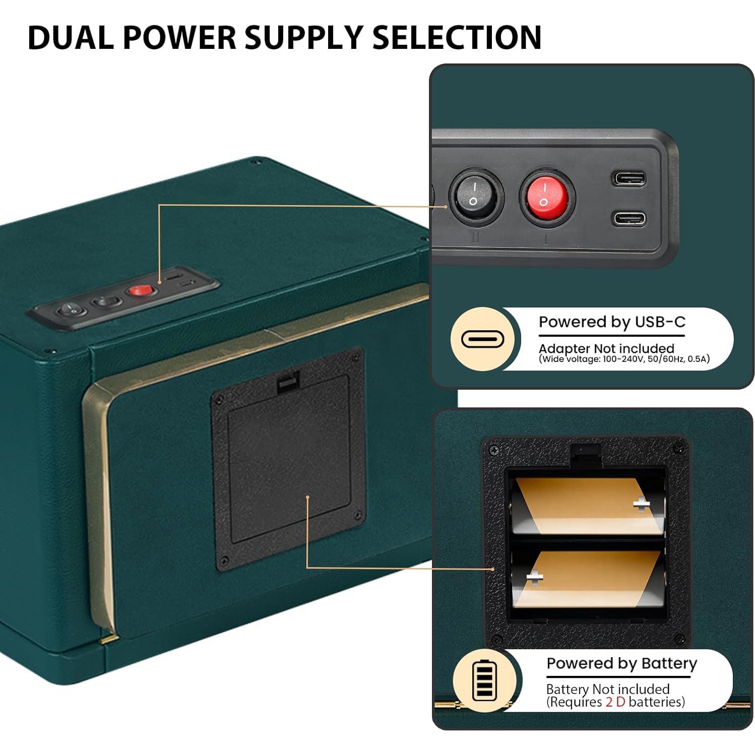 Enrollador de Relojes Automáticos Anyasun Doble con LED 2 Platos