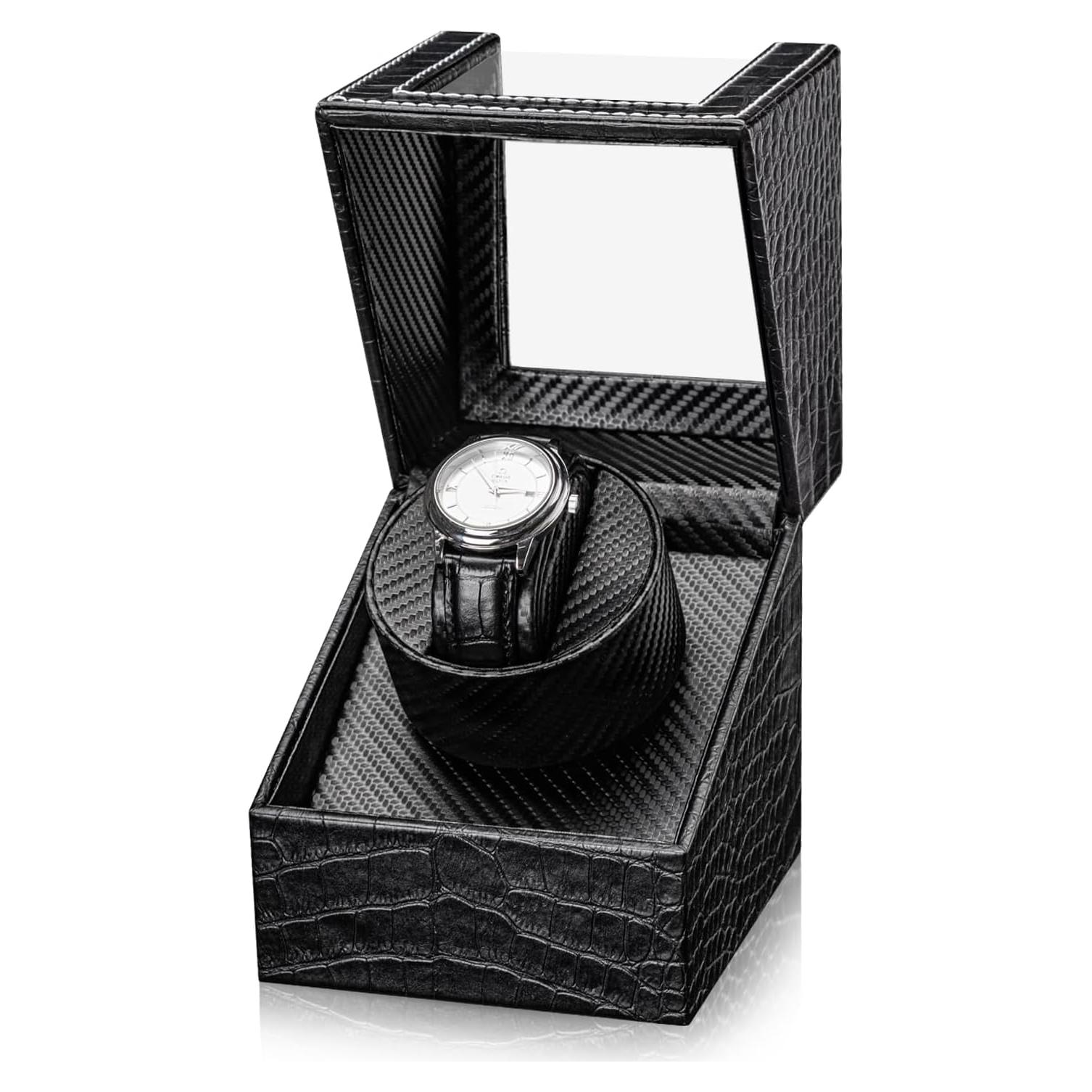 Enrollador de Relojes Automáticos K-KLPEKYC Doble Negro