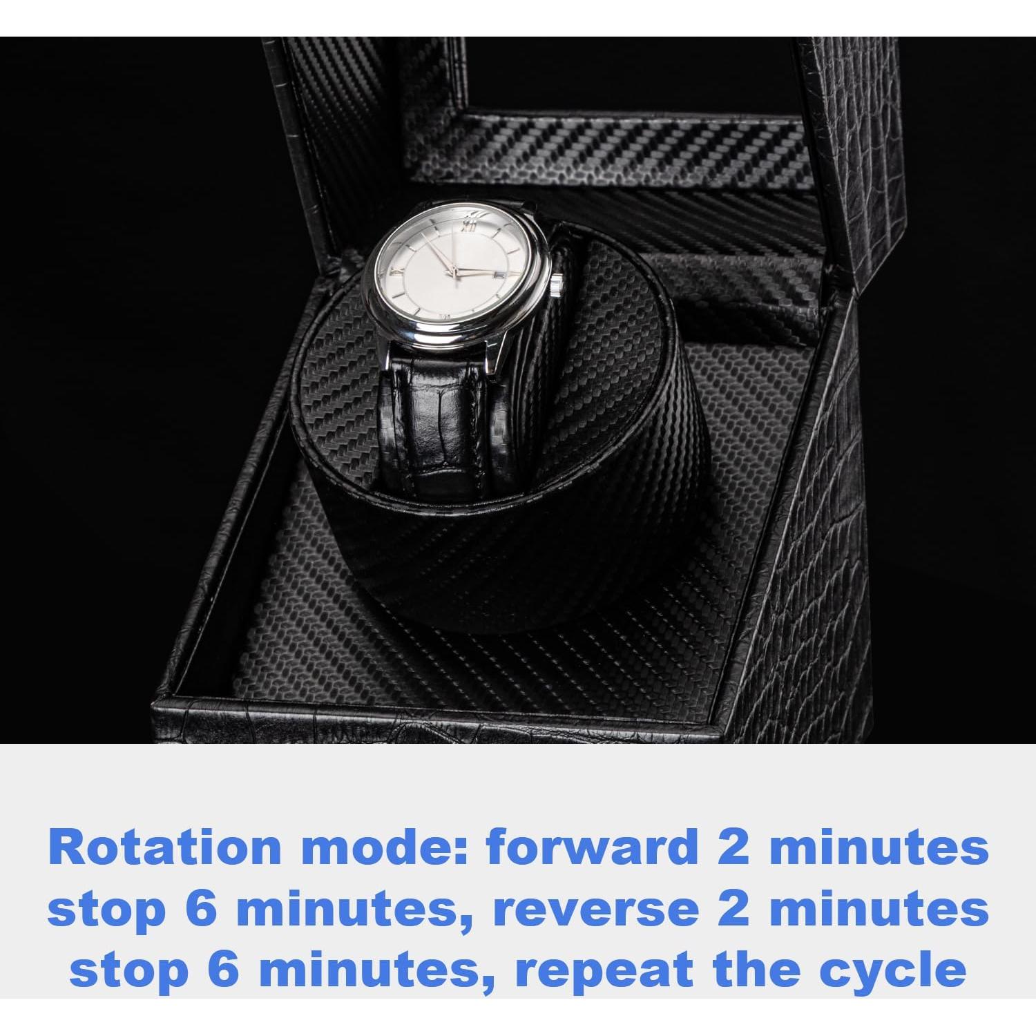 Enrollador de Relojes Automáticos K-KLPEKYC Doble Negro