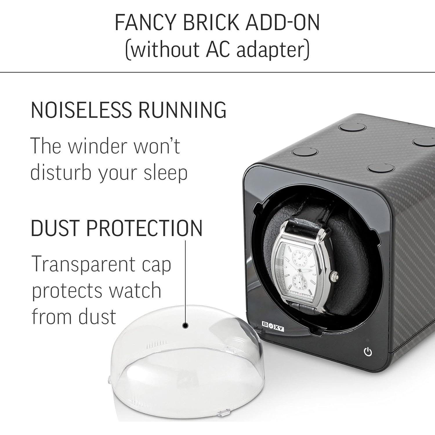 Unidad de Adición Relojero Abest Boxy Ladrillo Elegante 55mm