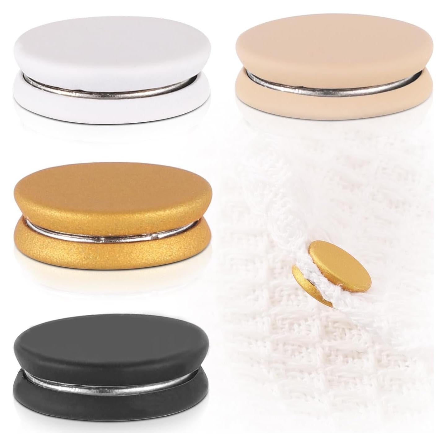 4 Pines Magnéticos para Hijab XIHIRCD, Sin Agujas, 1.4cm