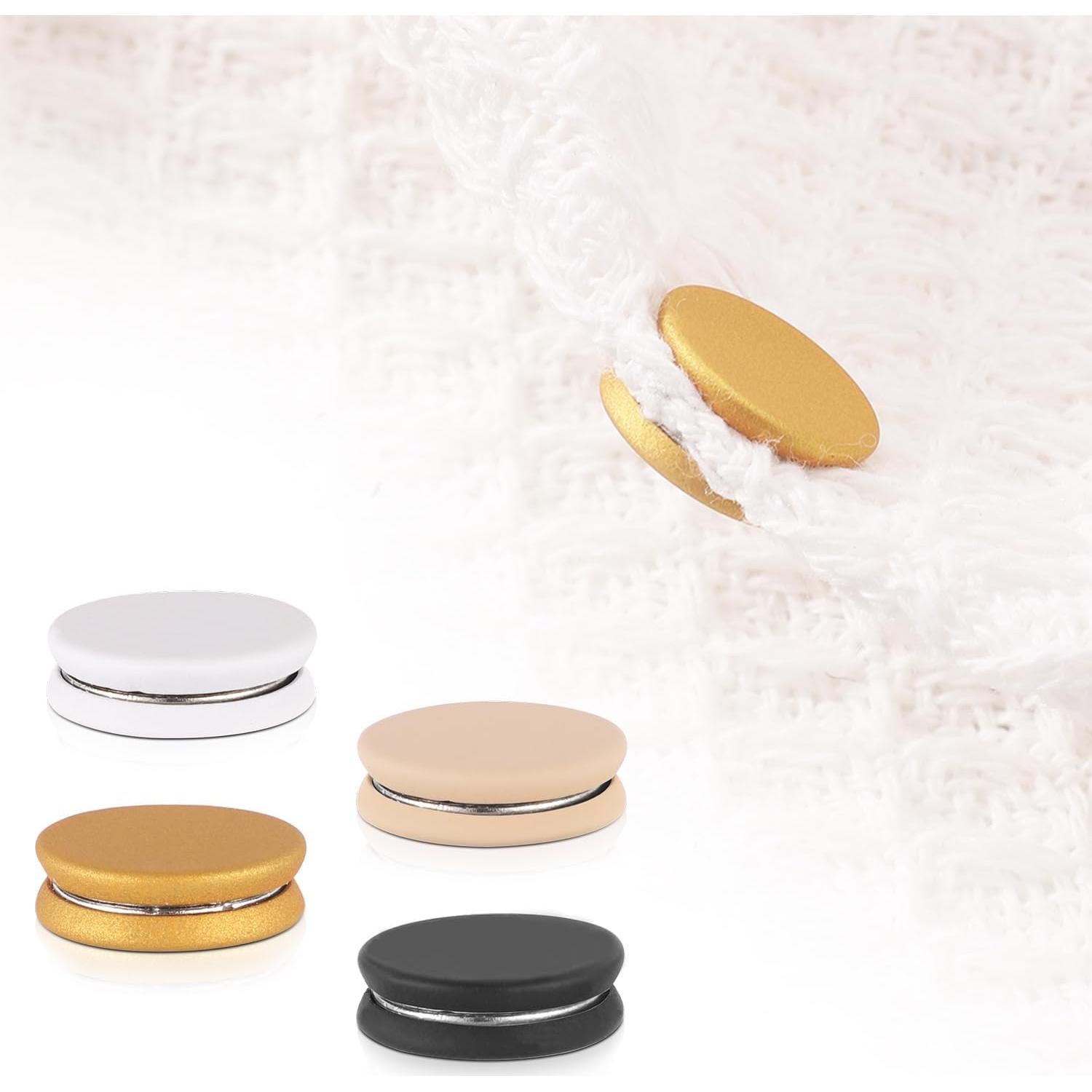 4 Pines Magnéticos para Hijab XIHIRCD, Sin Agujas, 1.4cm