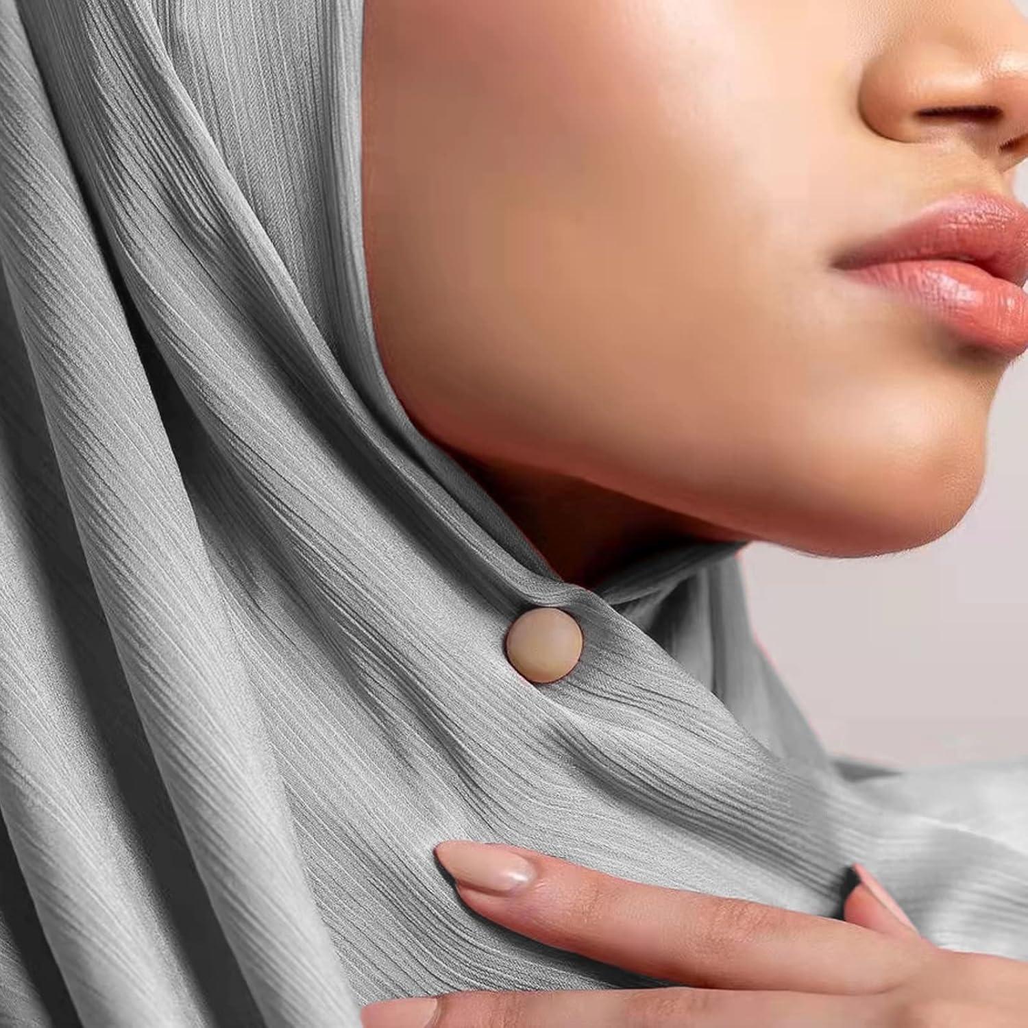 8 Pares de Pines Magnéticos para Hijab PeacePray - Multiusos