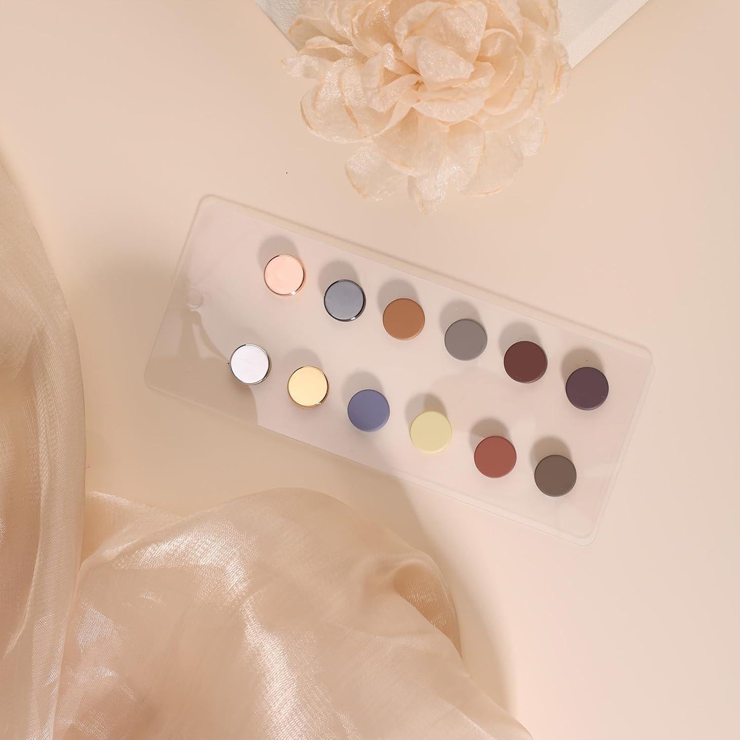 12 Pines Magnéticos para Hijab Tinoaly - Sujetadores Invisibles