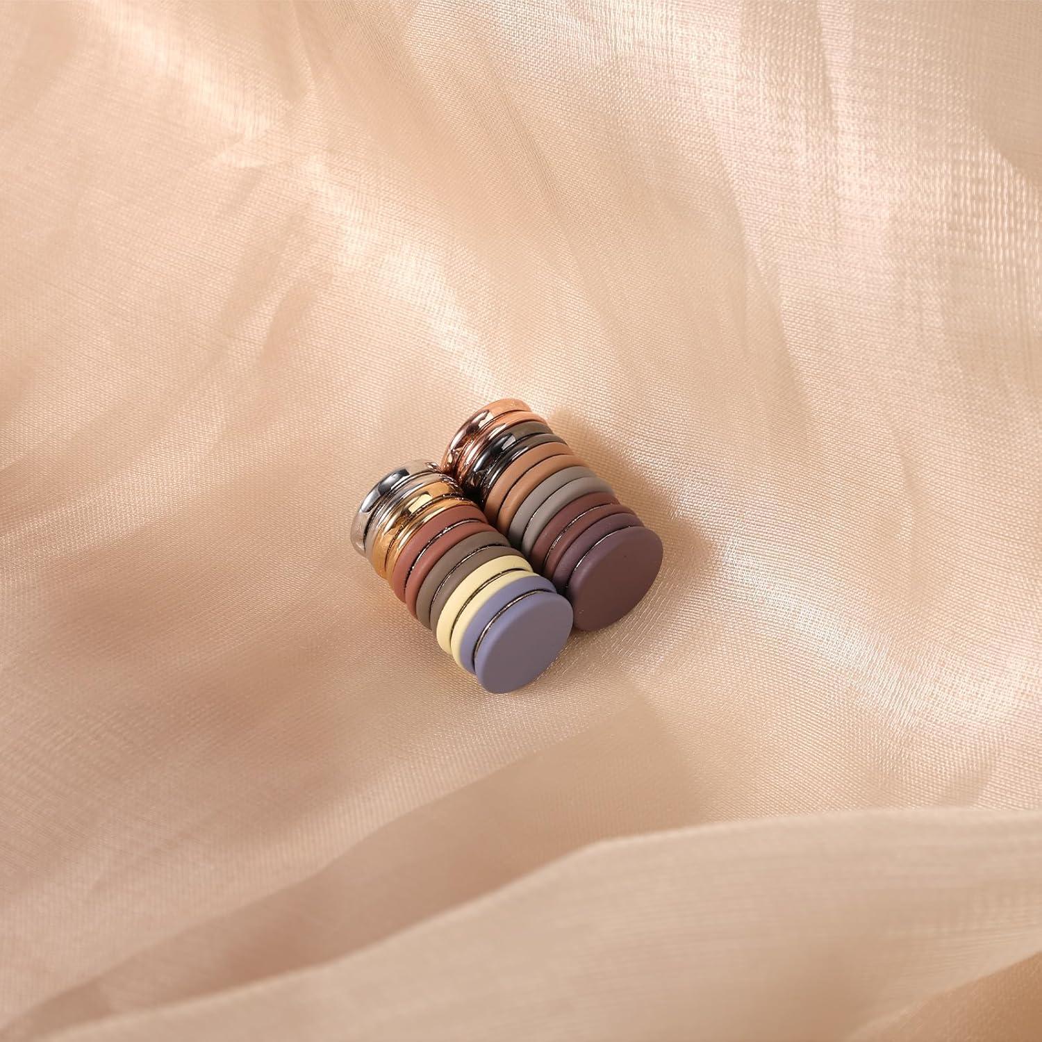 12 Pines Magnéticos para Hijab Tinoaly - Sujetadores Invisibles