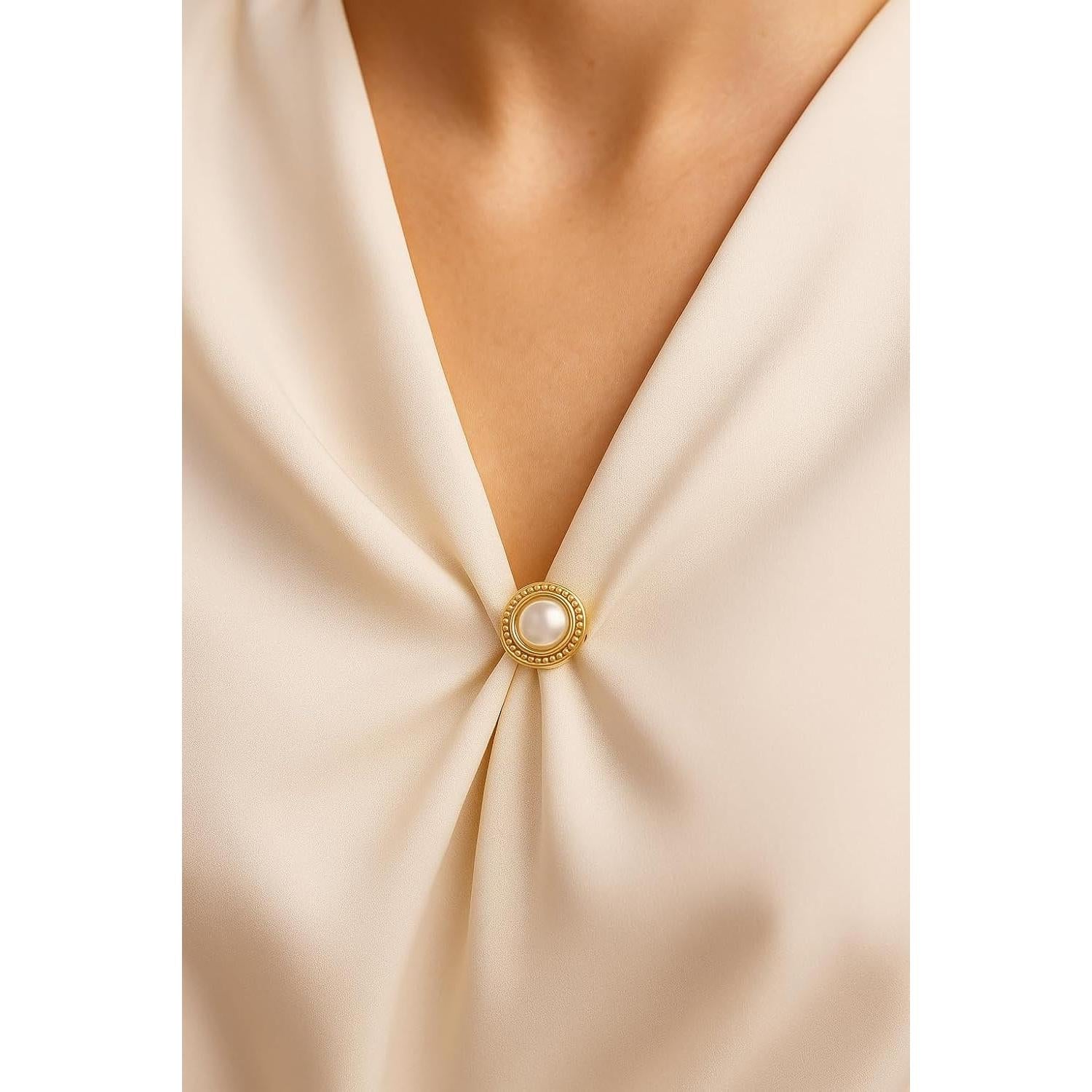 Juego de 4 Pines Magnéticos para Hijab Genérico - Clips Elegantes