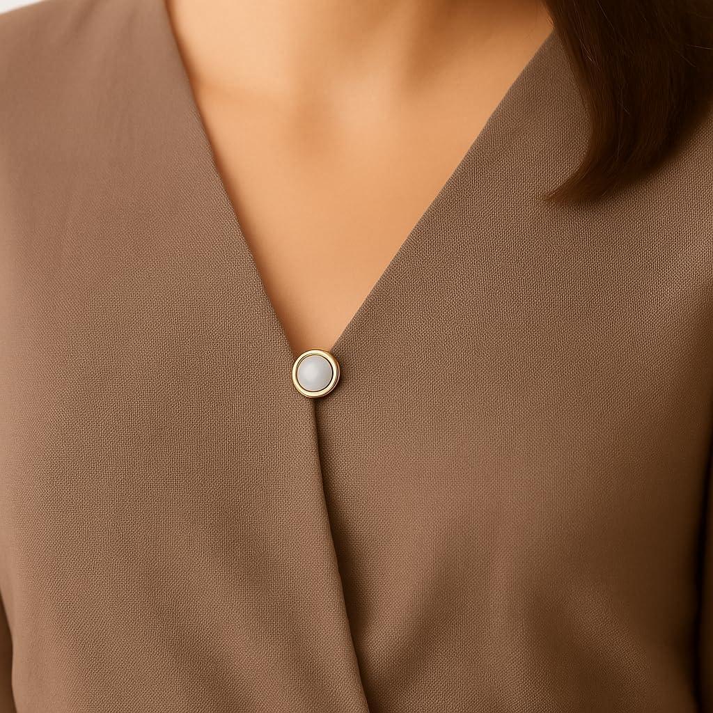 Juego de 4 Pines Magnéticos para Hijab Genérico - Clips Elegantes