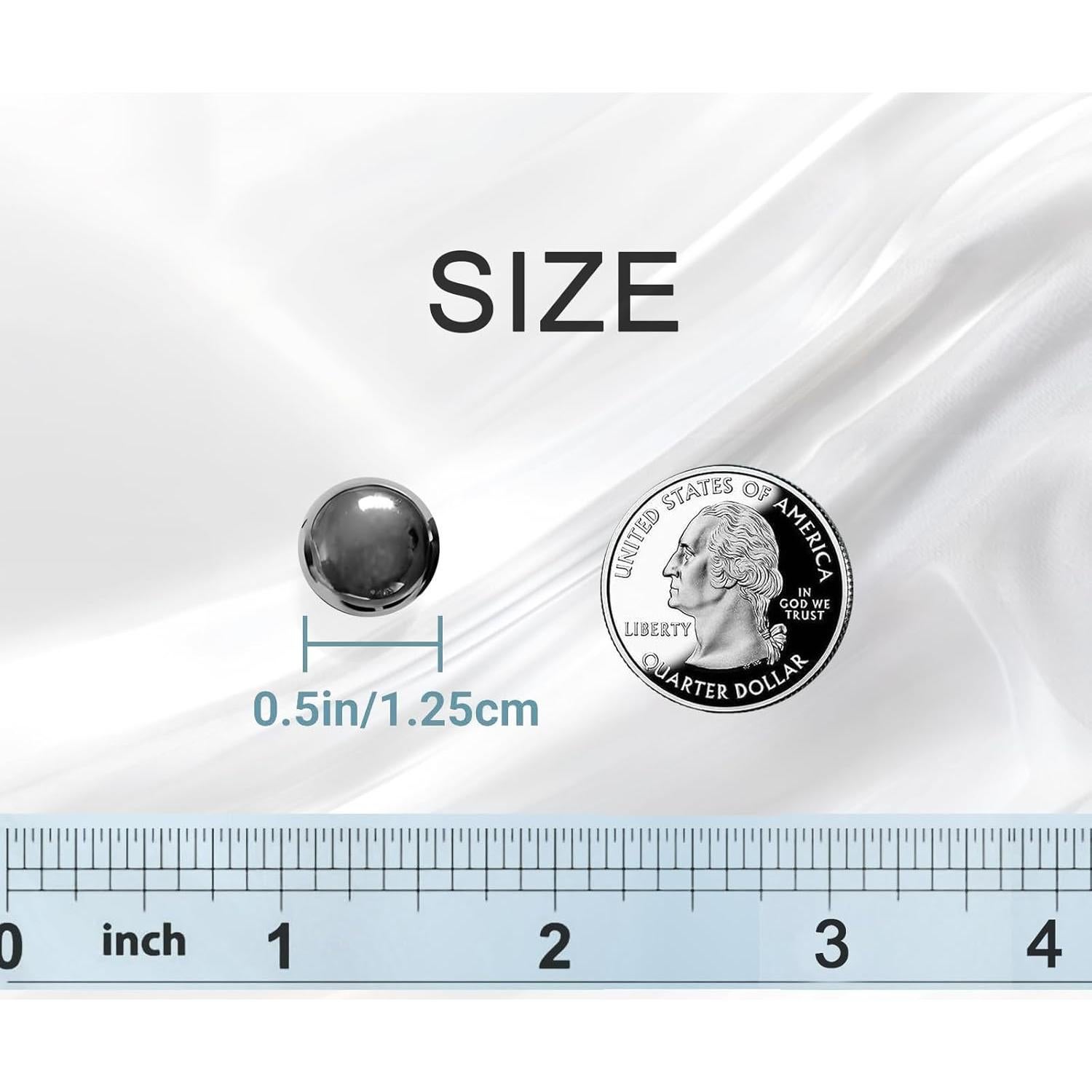 Pines Magnéticos Fuertes Evnlo para Hijab y Ropa - Multicolor