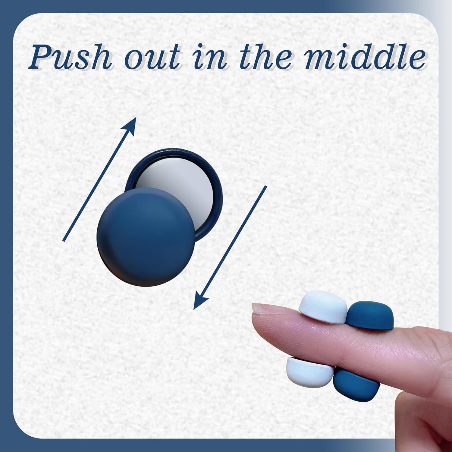 Pines Magnéticos Fuertes Evnlo para Hijab y Ropa - Multicolor