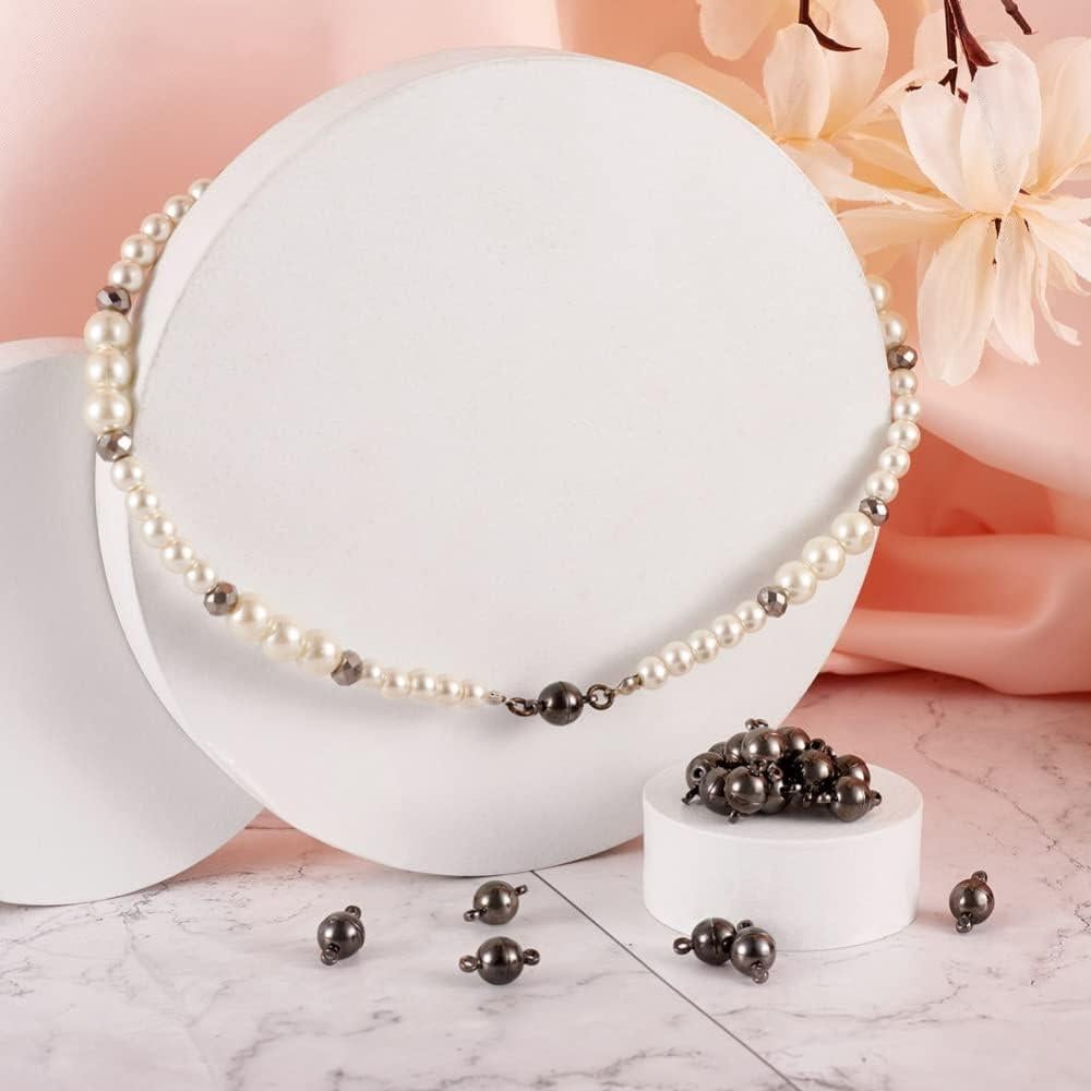 20 Broches Magnéticos Craftdady 14.5x8mm para Joyería