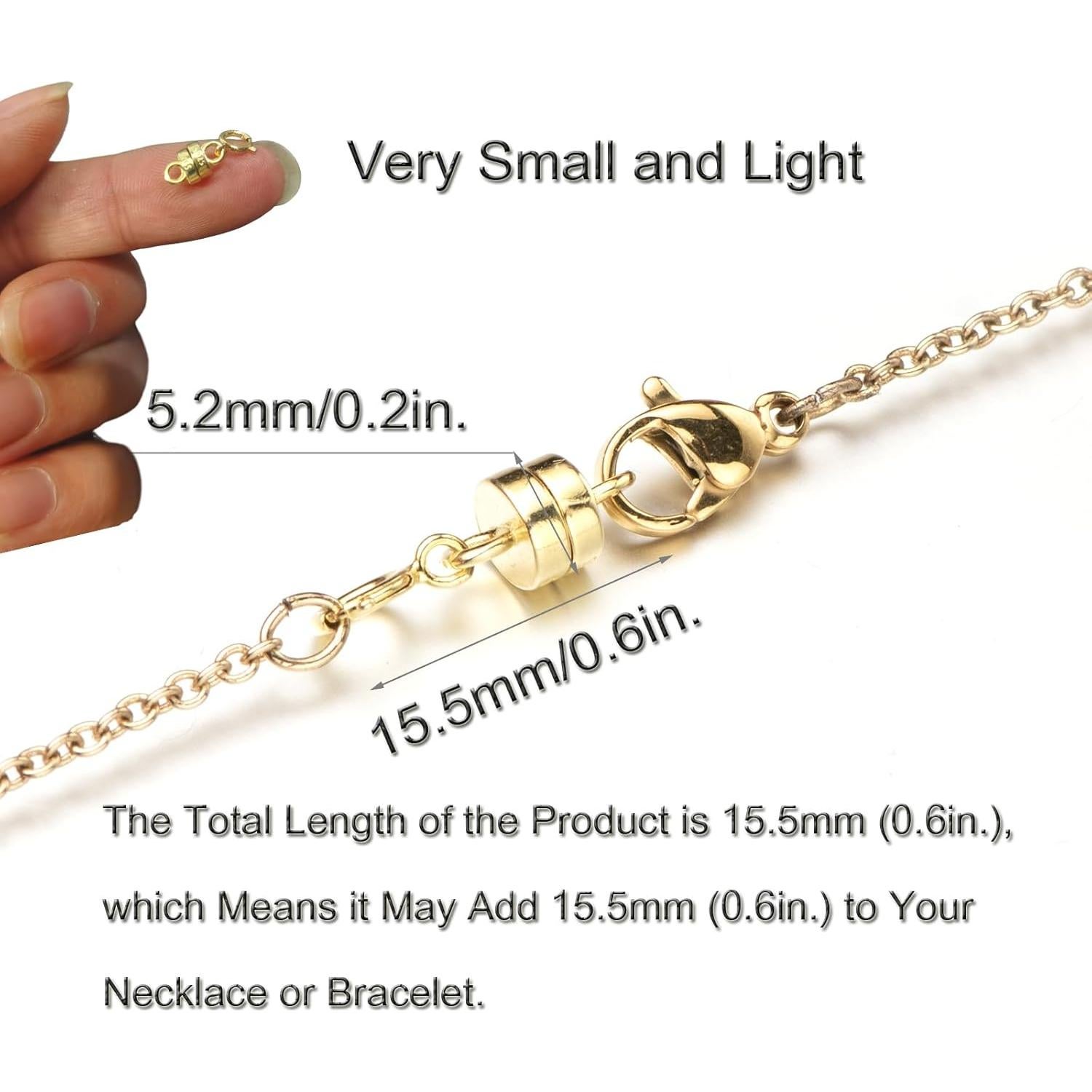 Cierres Magnéticos de Plata Esterlina 925 Zpsolution (4pcs)