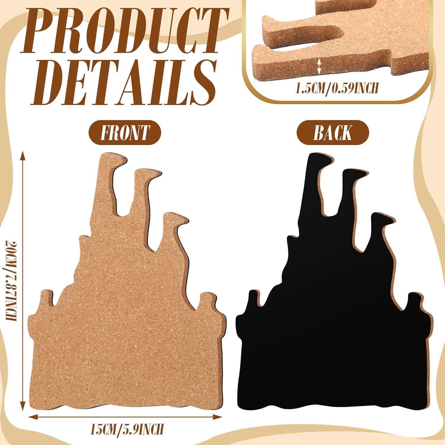 Tablero Magnético de Corcho Beeveer 20x15 cm para Pared