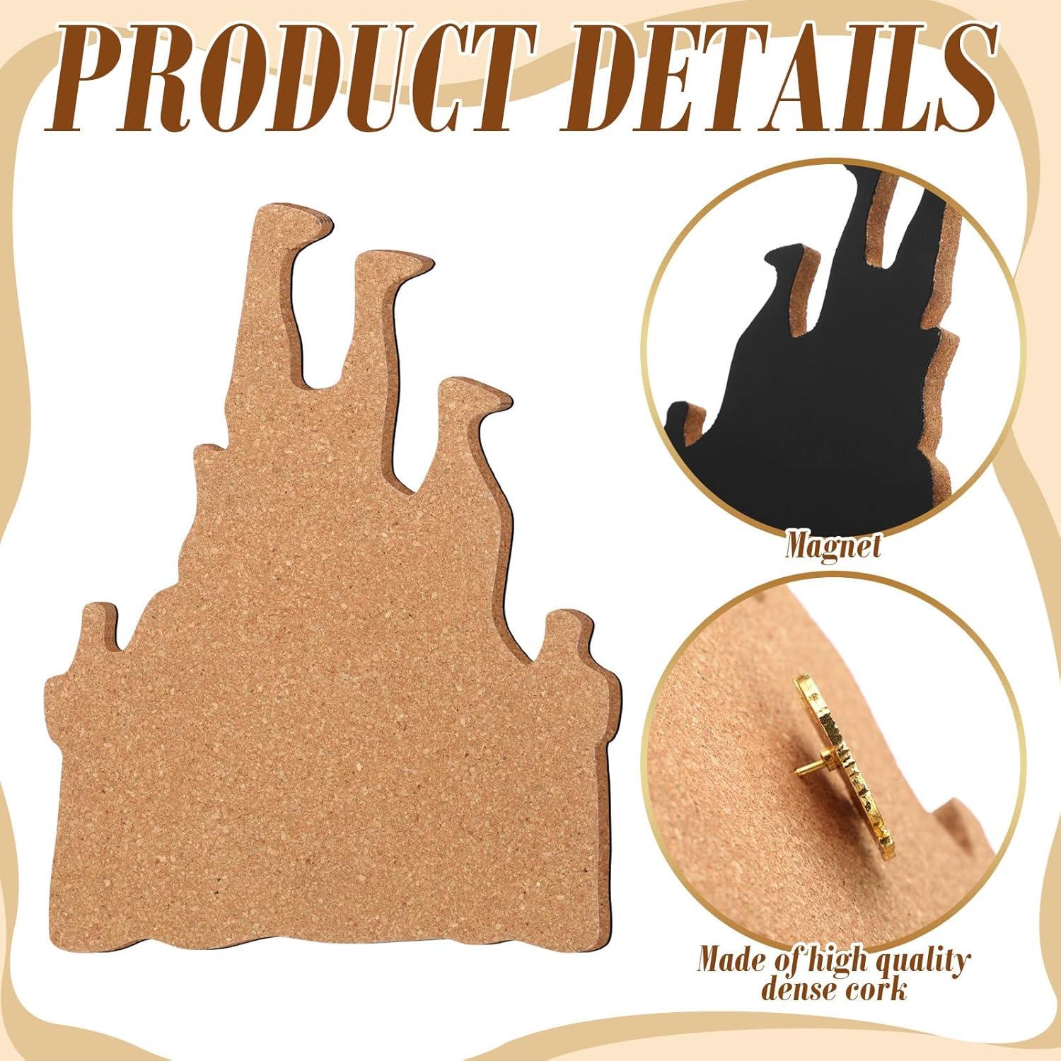 Tablero Magnético de Corcho Beeveer 20x15 cm para Pared