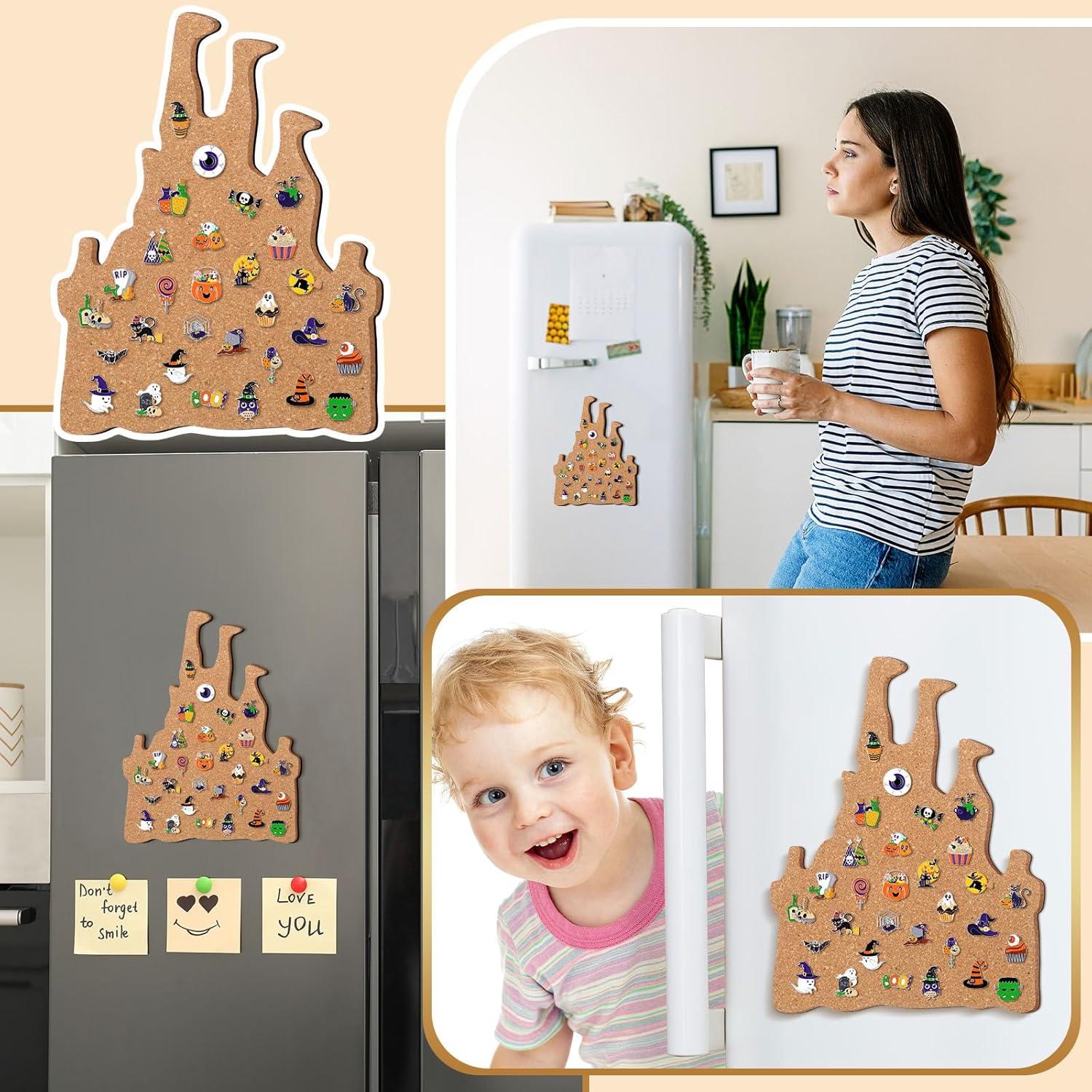 Tablero Magnético de Corcho Beeveer 20x15 cm para Pared