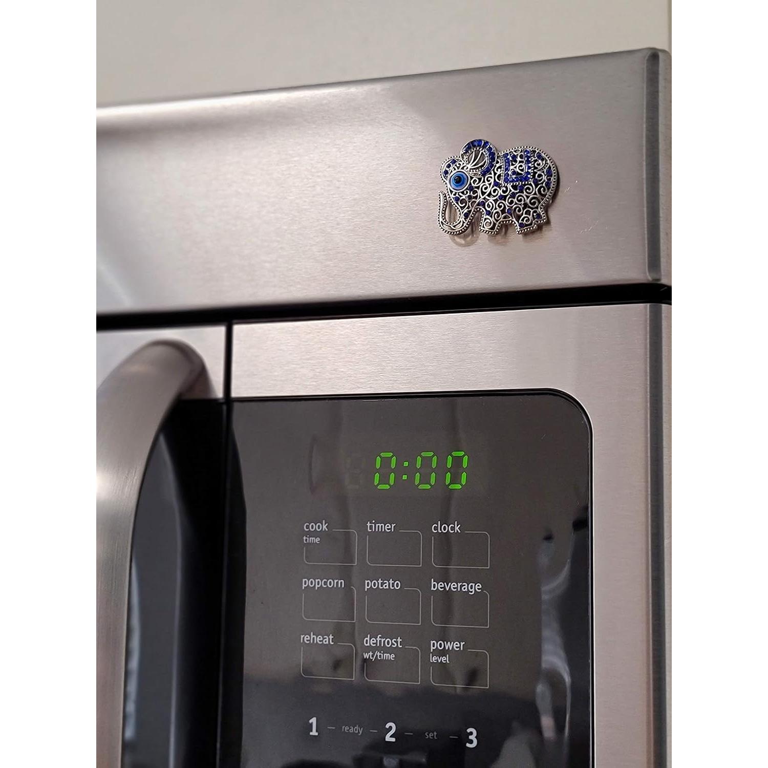 Imán Decorativo Elefante LUCKBOOSTIUM - Aleación Metálica 4.3x3.6cm