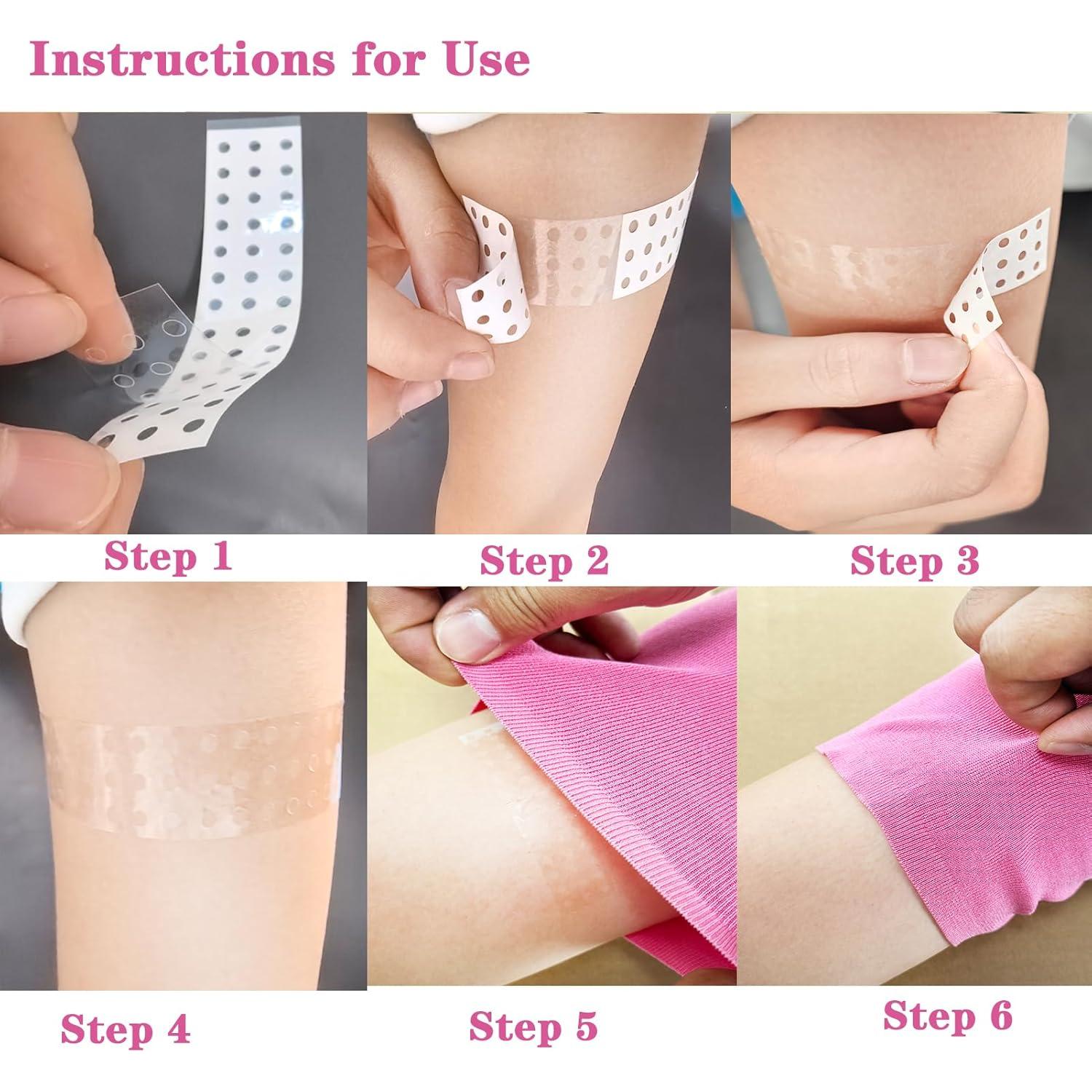 Cinta de Doble Cara para Ropa Genérico 60 Piezas 13x8cm