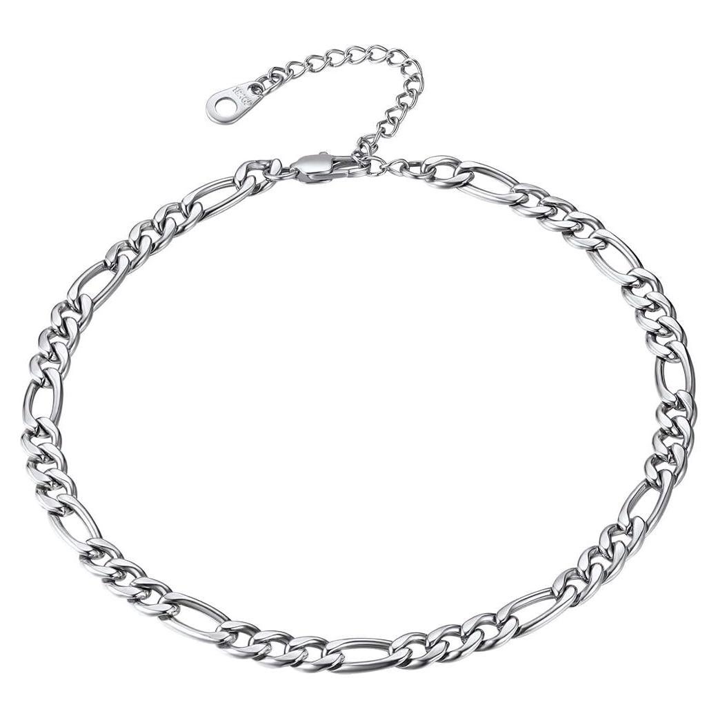 Pulsera de Tobillo FindChic de Acero Inoxidable 21.6 cm