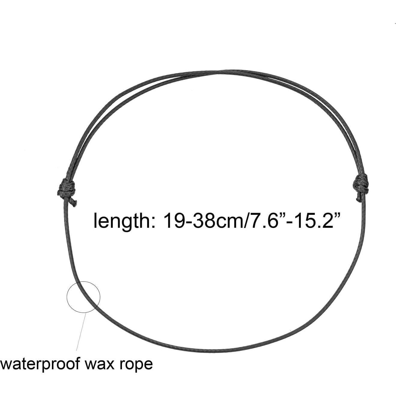 Pulsera de Tobillo Ojo Maligno Kelistom Ajustable 20-30 cm