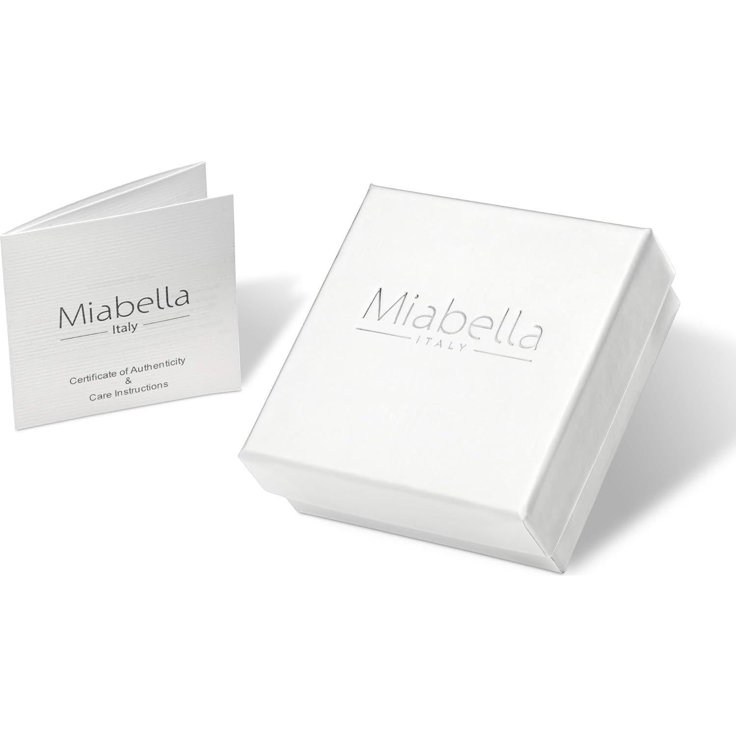 Tobillera de Plata Esterlina 925 Miabella 3.5mm Hecha en Italia