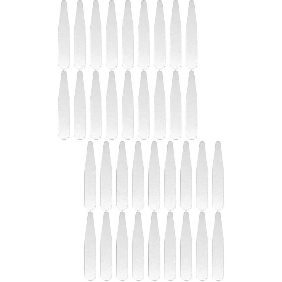 36 Soportes de Collar de Acero Inoxidable PartyKindom 5.6x1cm