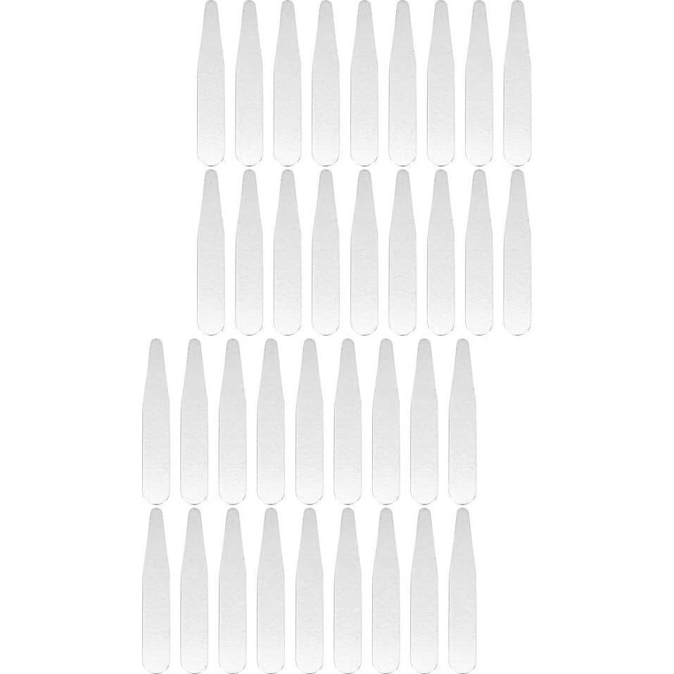 36 Soportes de Collar de Acero Inoxidable PartyKindom 5.6x1cm