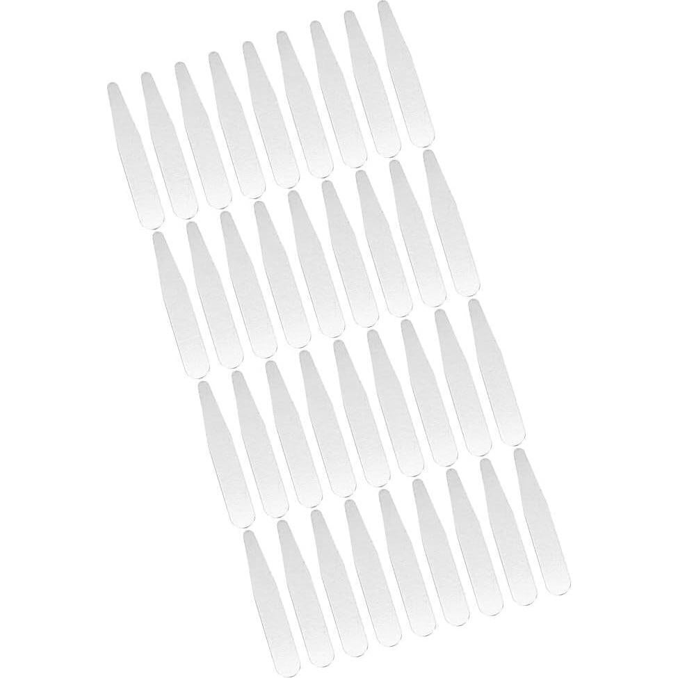 36 Soportes de Collar de Acero Inoxidable PartyKindom 5.6x1cm