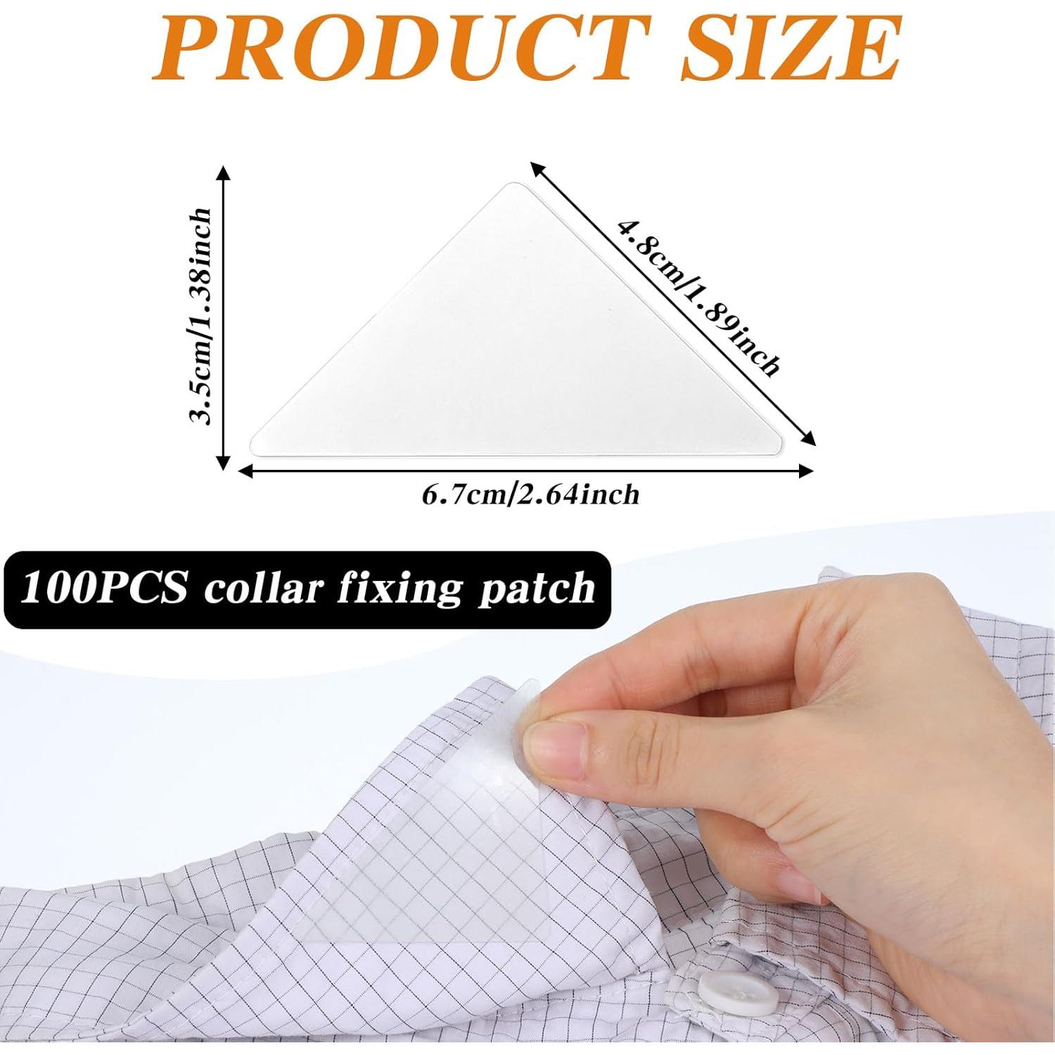 100 Puntos de Cuello Triangulares para Camisas Polo Guduling