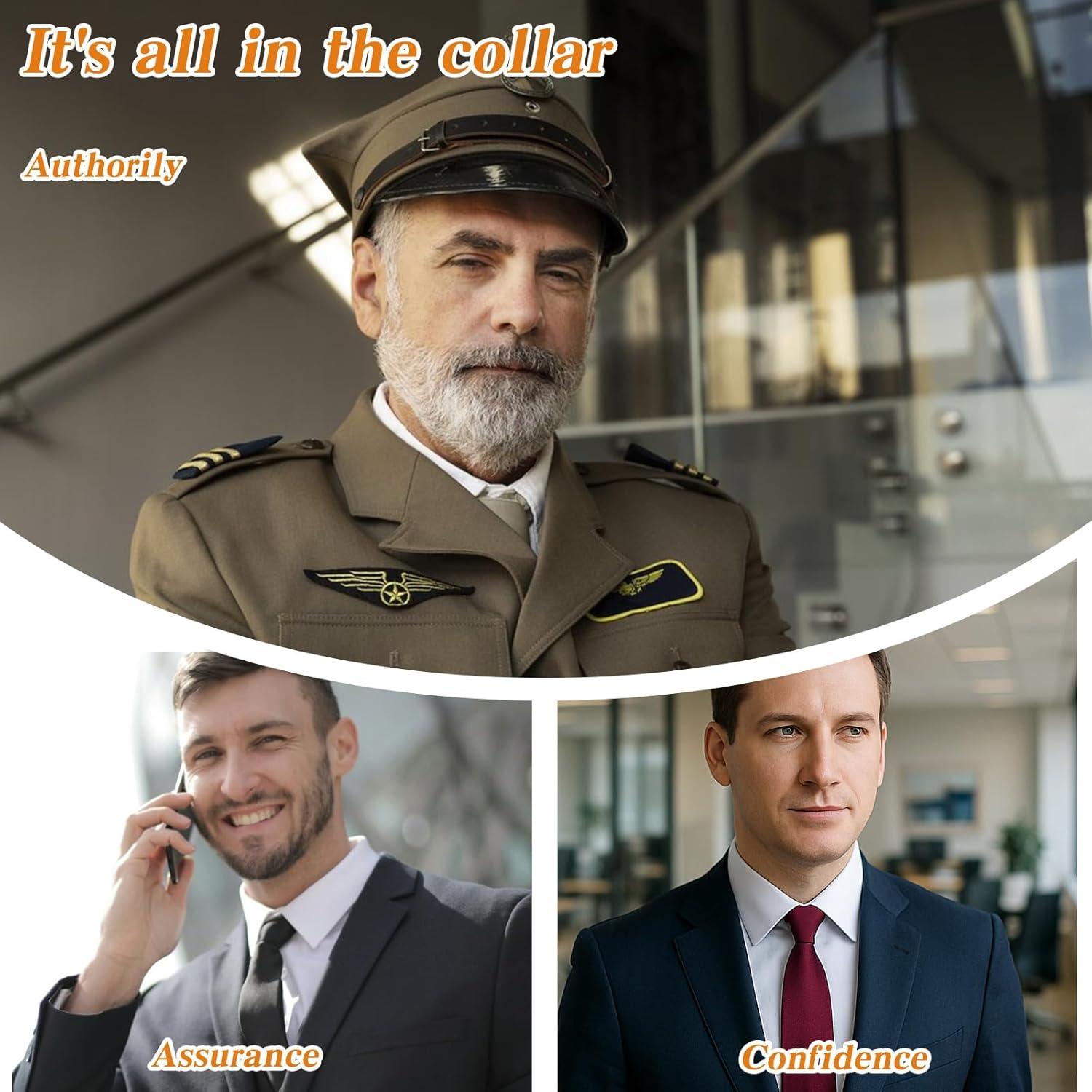 100 Puntos de Cuello Triangulares para Camisas Polo Guduling