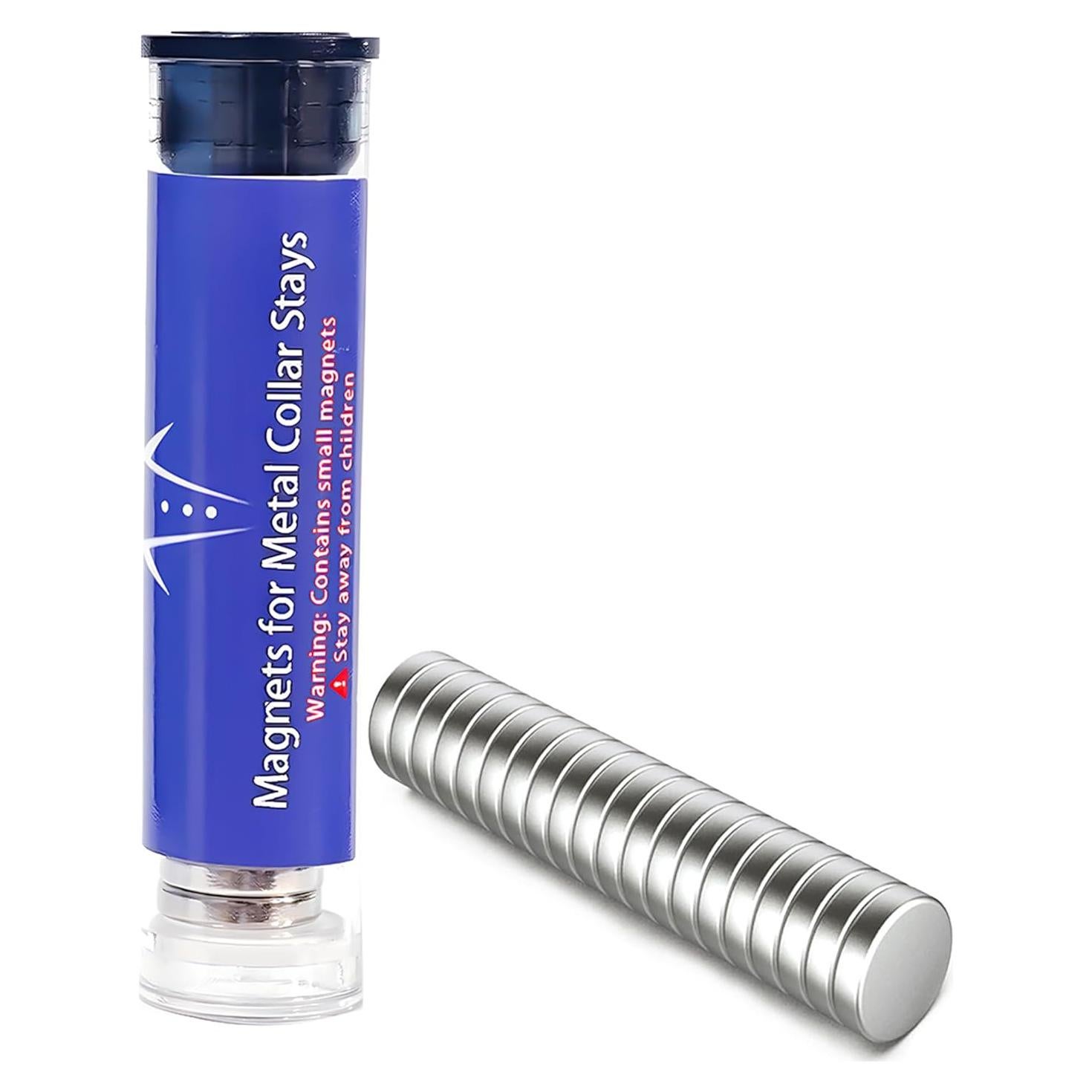 Imanes N42 para Sujetar Cuellos de Metal - 20 Pcs 10x2mm