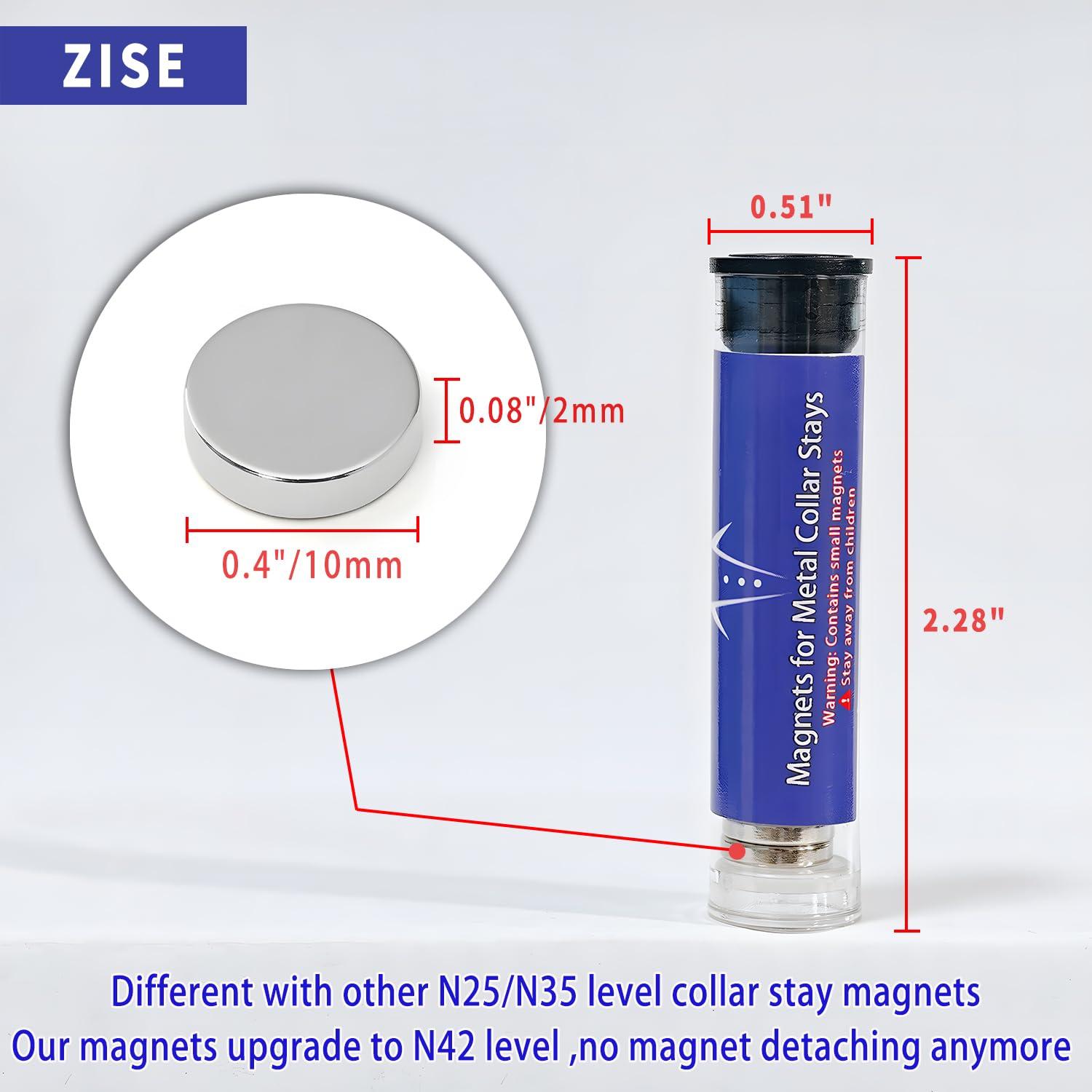 Imanes N42 para Sujetar Cuellos de Metal - 20 Pcs 10x2mm