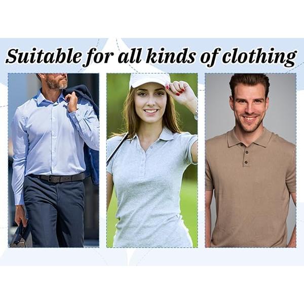 120 Soportes de Cuello Autoadhesivos ValueBargain para Camisas