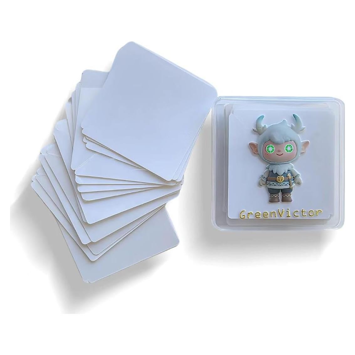 Soportes de Cuello Transparentes Green Victor - 60 Piezas PVC