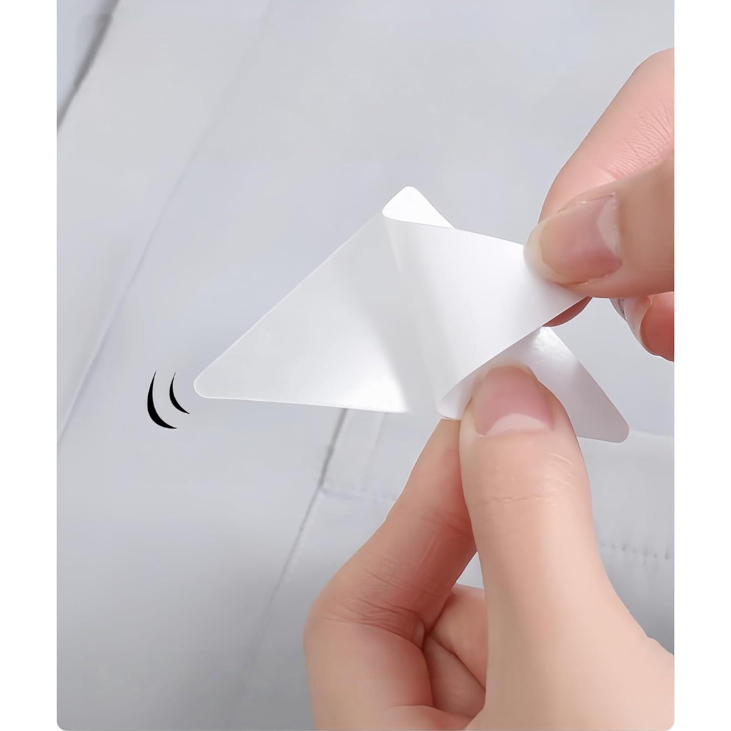 Soportes de Cuello Transparentes Green Victor - 60 Piezas PVC