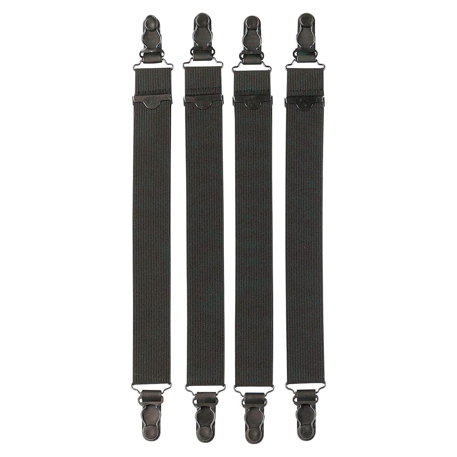 Camiseta Militar Negra Rothco 4 Piezas para Hombres