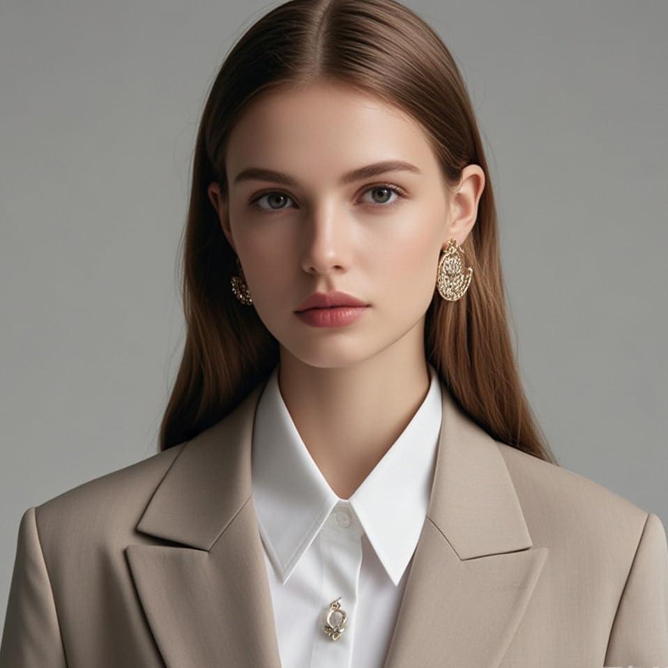 Cuello Desmontable Algodón Blanco Unisex - 6 Tamaños