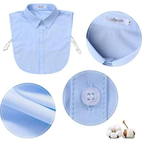 Collar Falso Sólido para Hombre Joyci - 100% Algodón