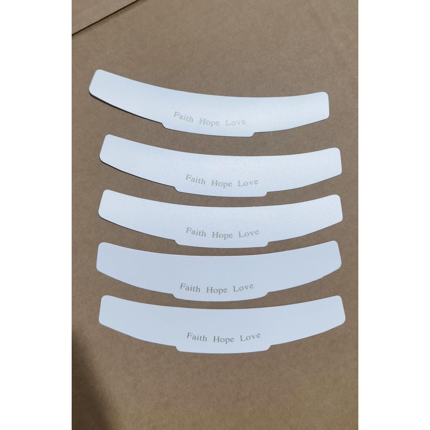 Cuello Dicky Desmontable YIZHONG para Clero - 5 Piezas