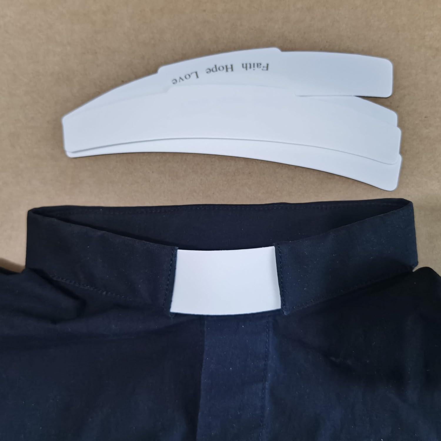 Cuello Dicky Desmontable YIZHONG para Clero - 5 Piezas