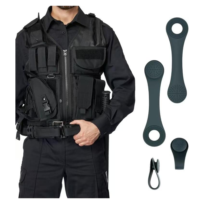 Soportes de Camisa Ocultos KONNITIHA para Hombres - 2 Pares Ajustables